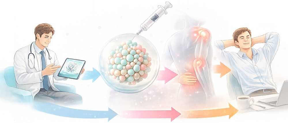 MSC幹細胞治療の流れ